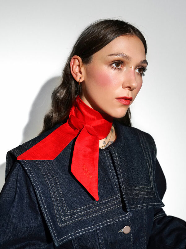 Paris Silk Neck Bow