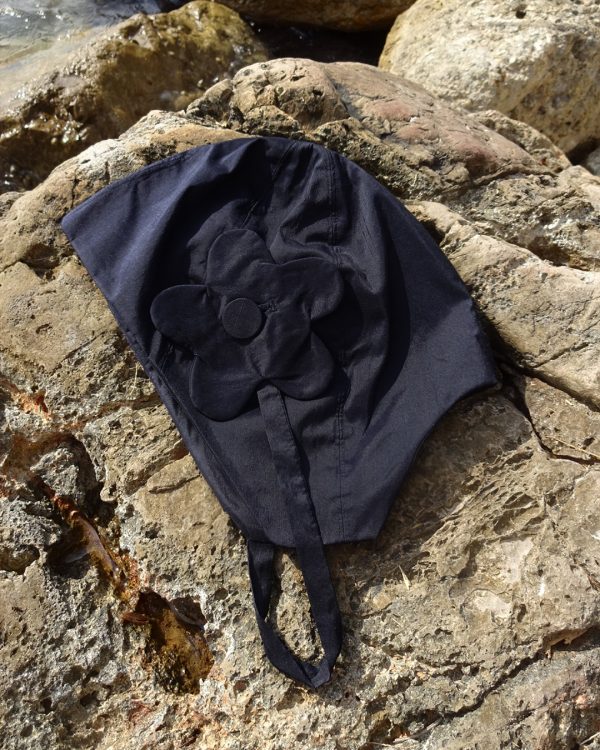 Paris Silk Bonnet Navy