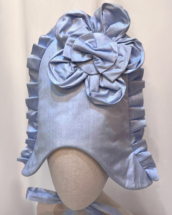 Bicorn Something Blue Bridal Silk