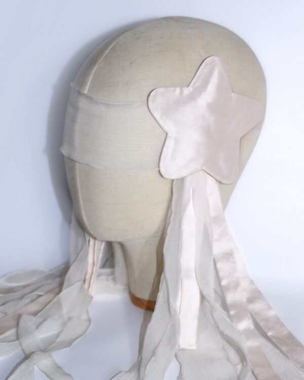 Shooting Star Silk Eye Veil